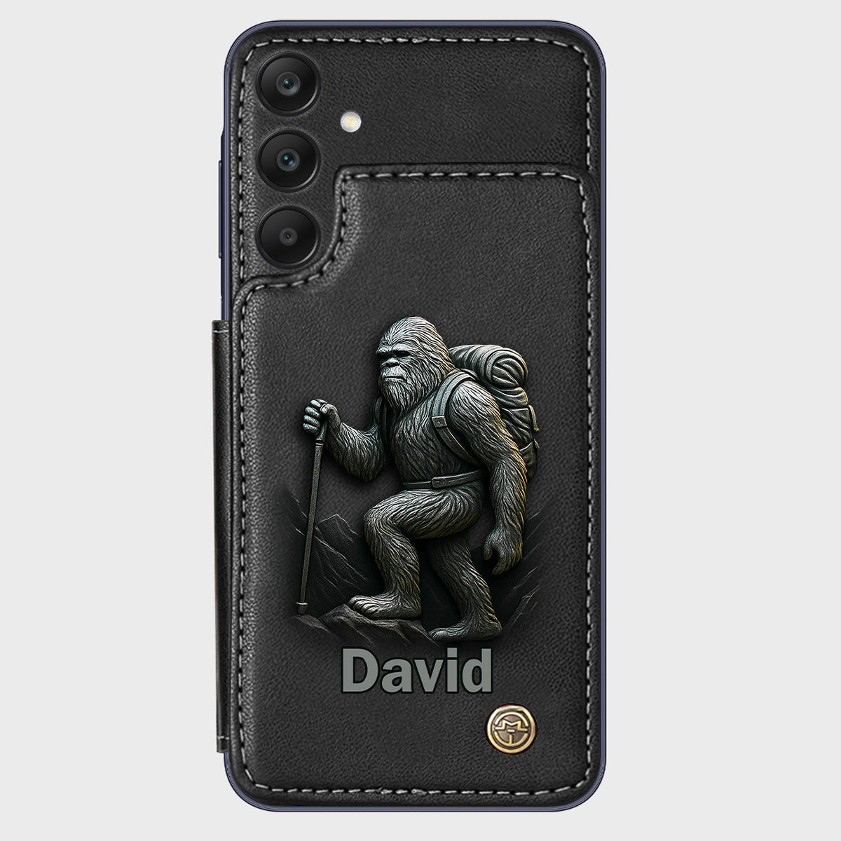 Sasquatch - Personalized Hiking Wallet Phone Case
