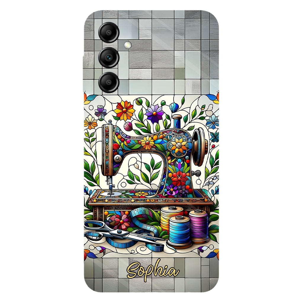 Love Sewing - Personalized Sewing Full Print Phone Case