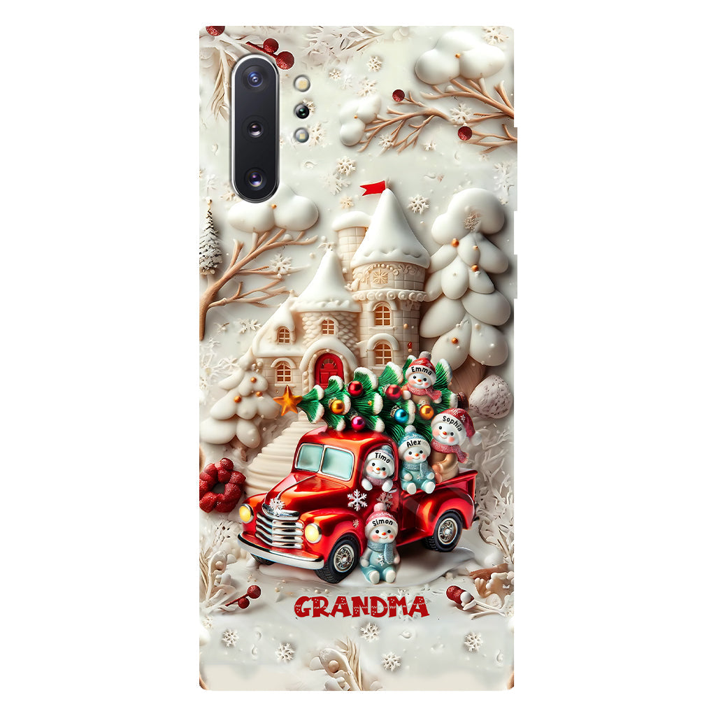Nana's Little Cuties - Personalized Grandma Full Print Phone Case