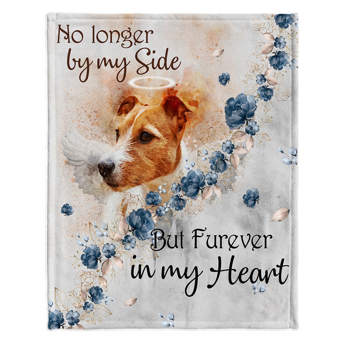 Those We Love Don't Go Away - Personalized Dog Blanket