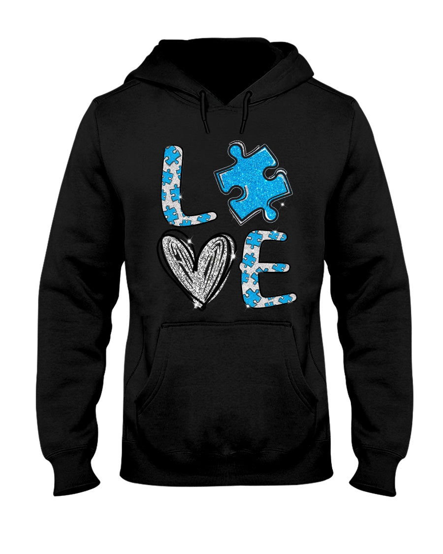 Love Someone With Autism - Autism Awareness T-shirt and Hoodie 0921