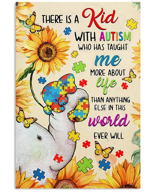 There Is A Kid - Autism Awareness Poster 0921