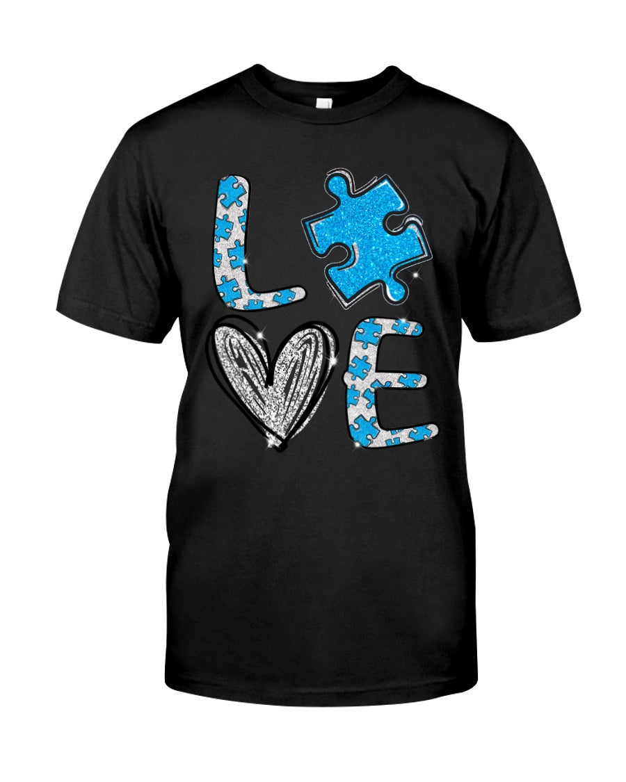 Love Someone With Autism - Autism Awareness T-shirt and Hoodie 0921