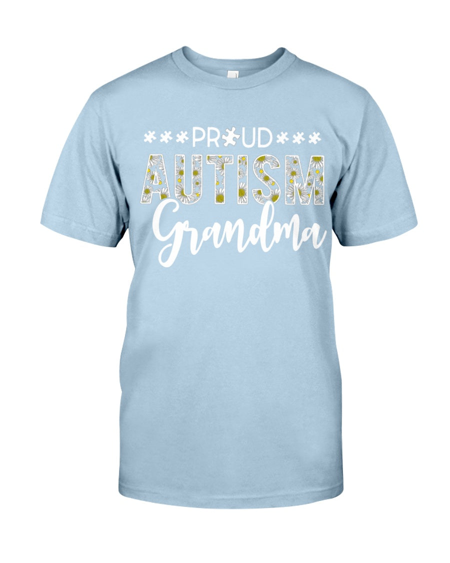 Proud Autism Grandma - Autism Awareness T-shirt and Hoodie 0921