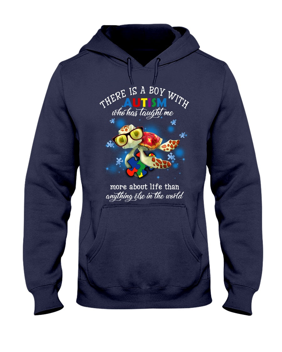 There Is A Boy With Autism - Autism Awareness T-shirt and Hoodie 0921