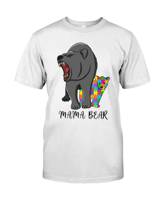 Mama Bear - Autism Awareness T-shirt and Hoodie 0520