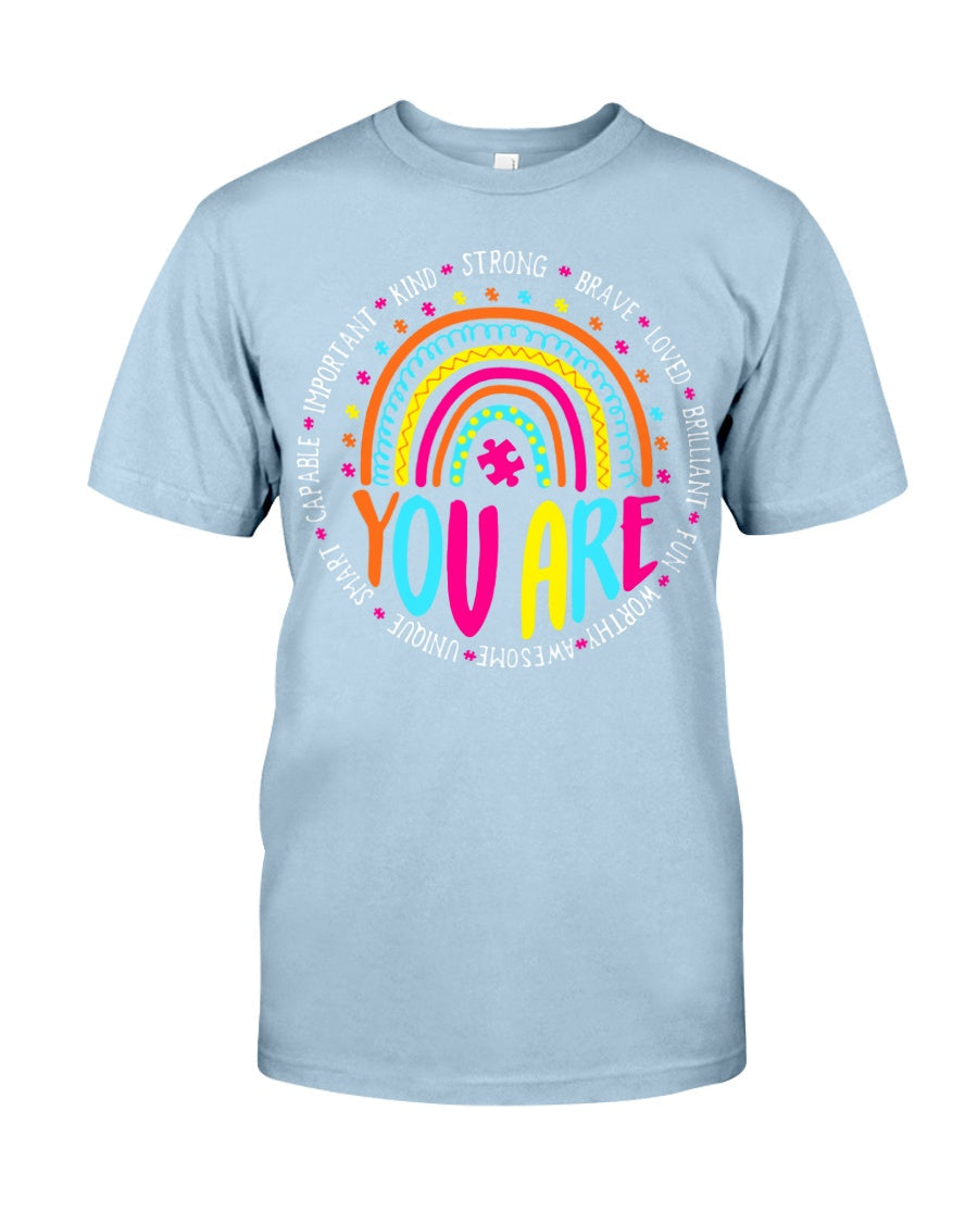 Love Needs No Words - Autism Awareness T-shirt and Hoodie 0921