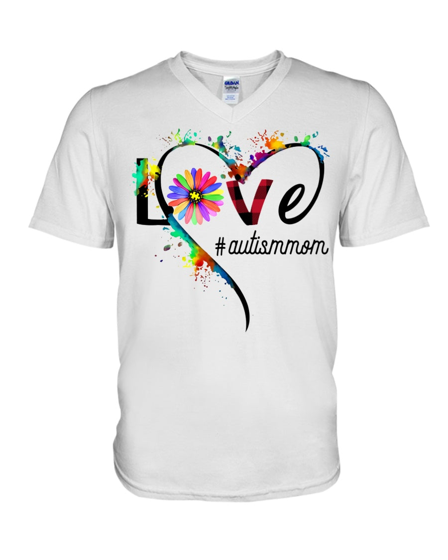 Love Is Love Autism Mom - Autism Awareness T-shirt and Hoodie 0520