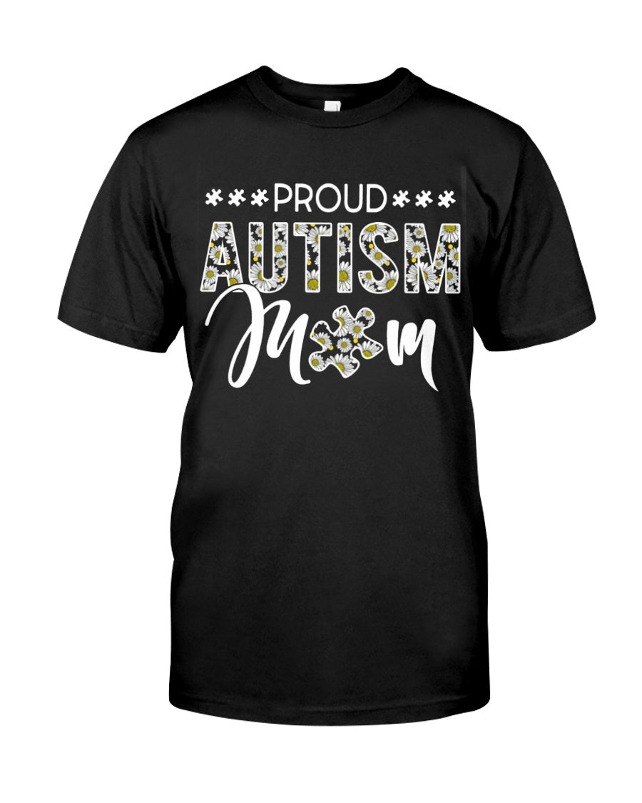 Proud Autism Mom - Autism Awareness T-shirt and Hoodie 0921