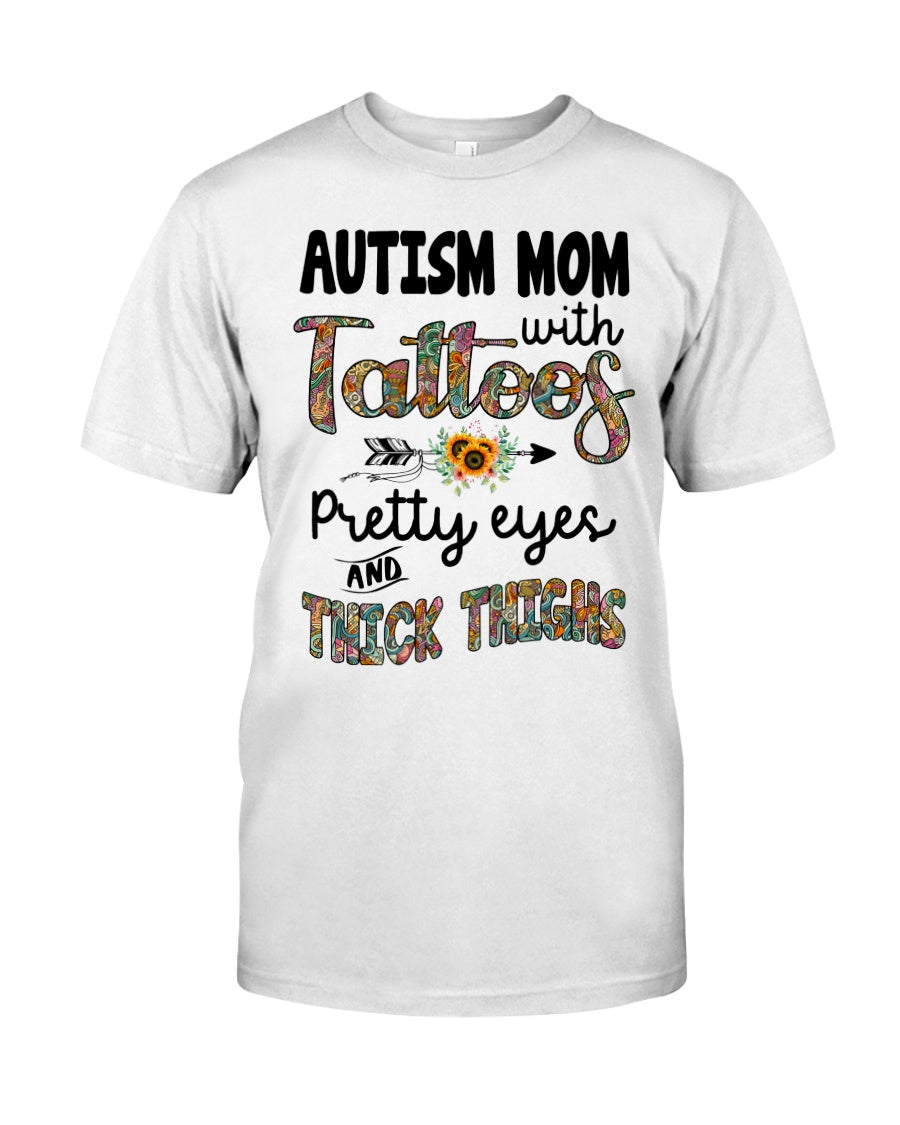 Proud Autism Mom - Autism Awareness T-shirt and Hoodie 0520