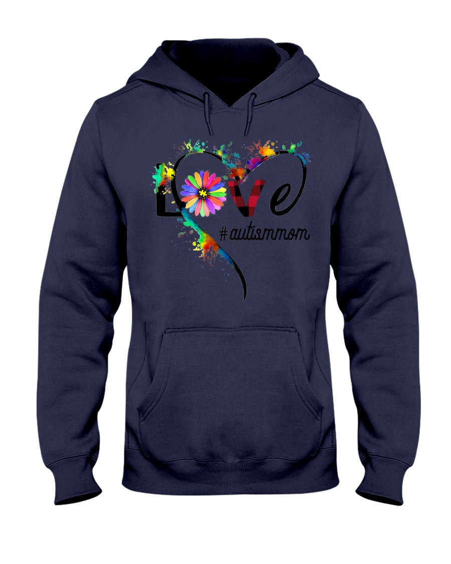 Love Is Love Autism Mom - Autism Awareness T-shirt and Hoodie 0520