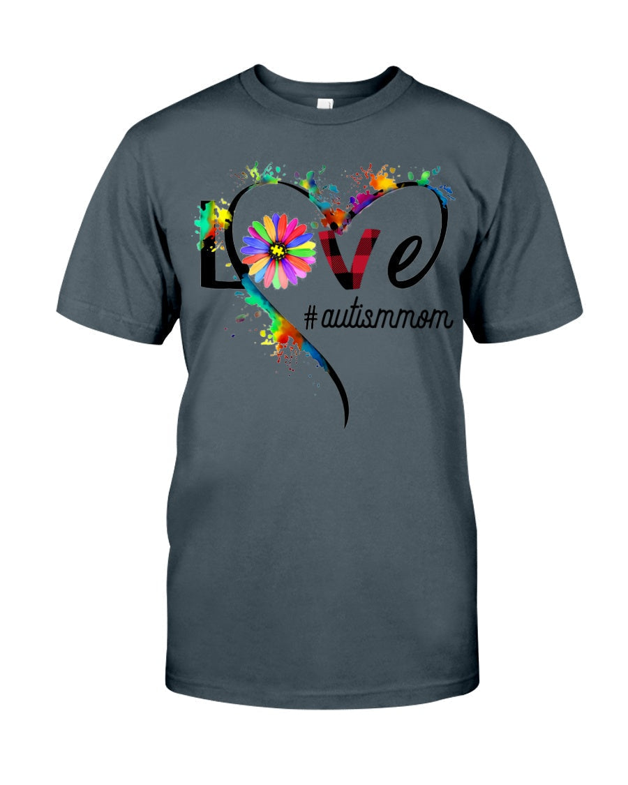Love Is Love Autism Mom - Autism Awareness T-shirt and Hoodie 0520