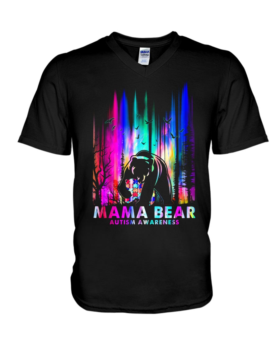 Mama Bear - Autism Awareness T-shirt and Hoodie 0520