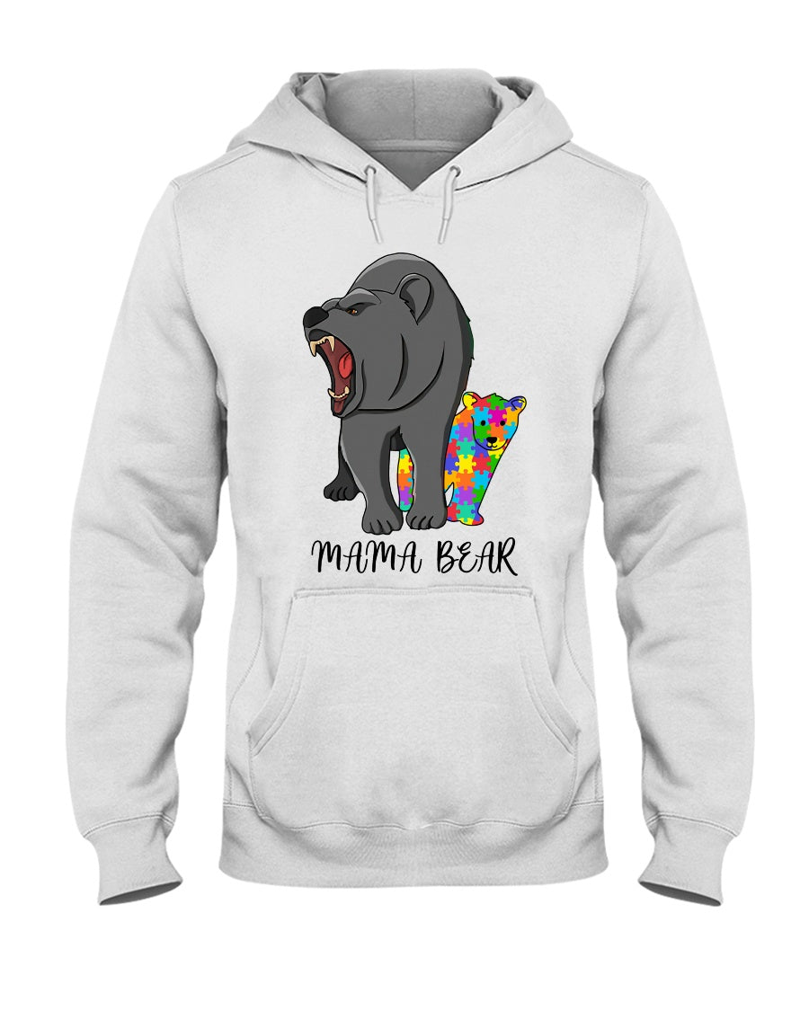 Mama Bear - Autism Awareness T-shirt and Hoodie 0520