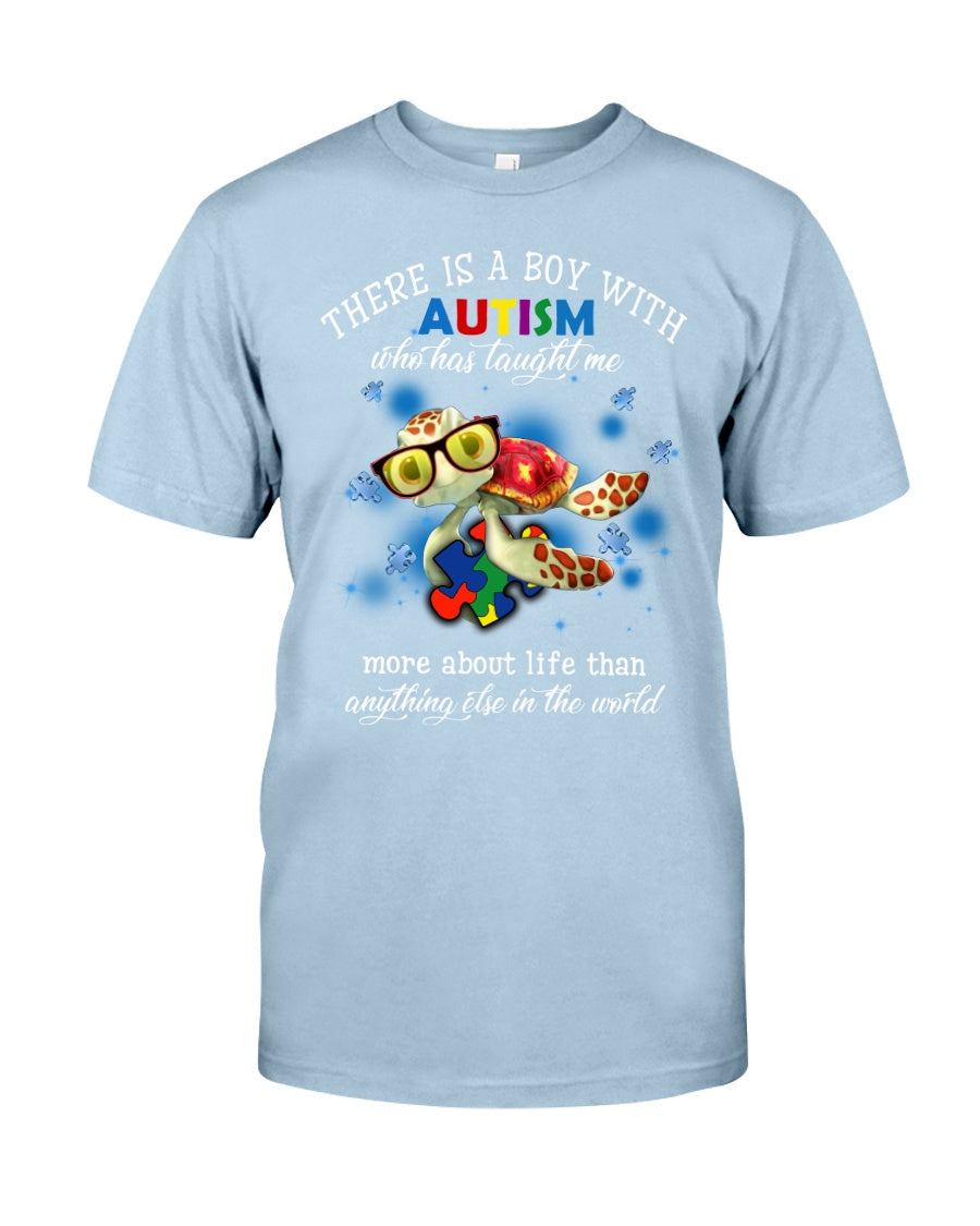 There Is A Boy With Autism - Autism Awareness T-shirt and Hoodie 0921