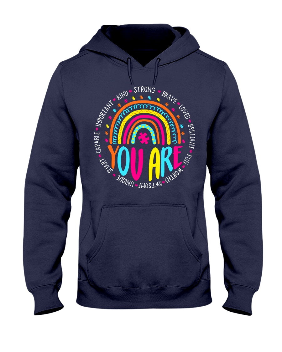 Love Needs No Words - Autism Awareness T-shirt and Hoodie 0921