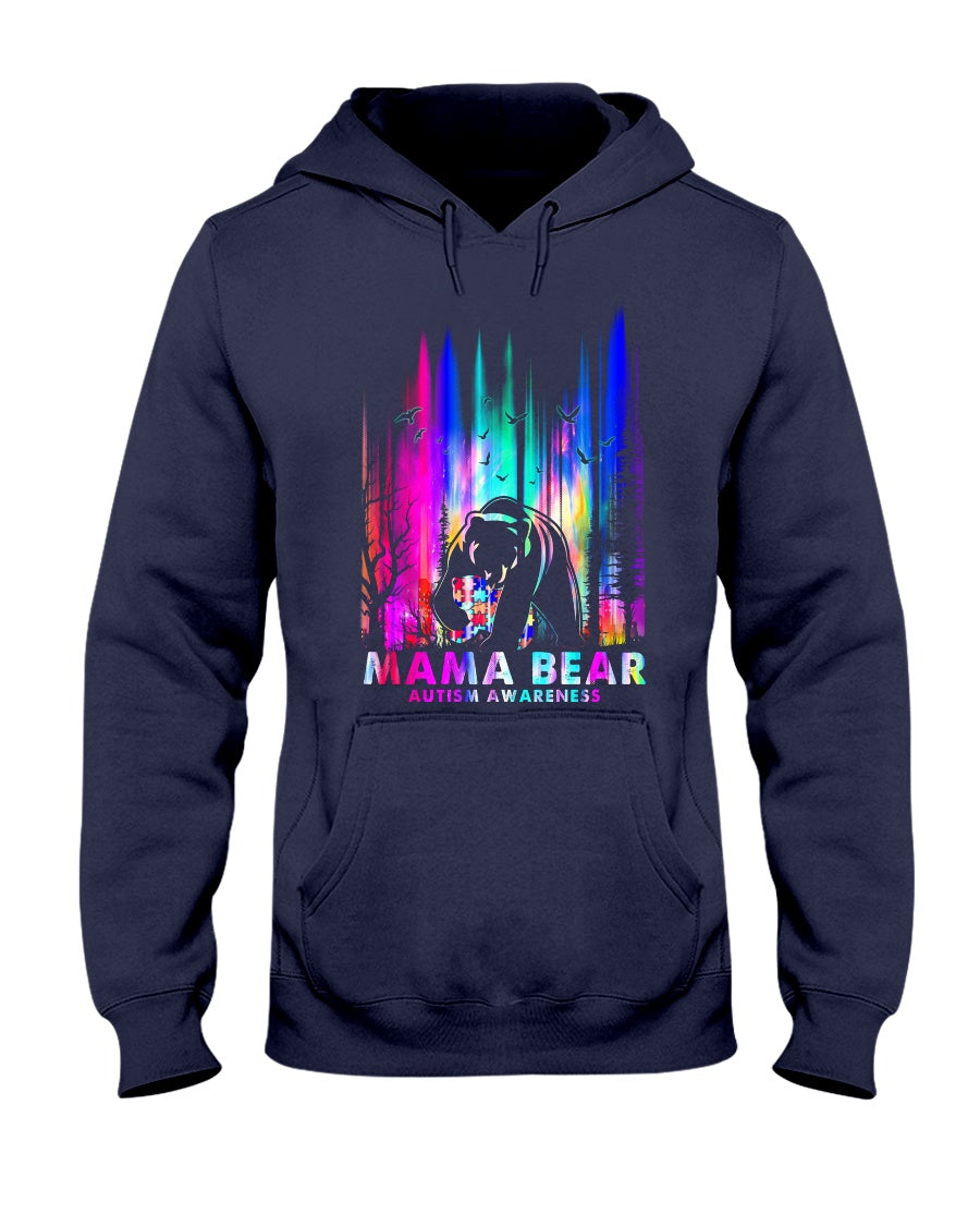 Mama Bear - Autism Awareness T-shirt and Hoodie 0520