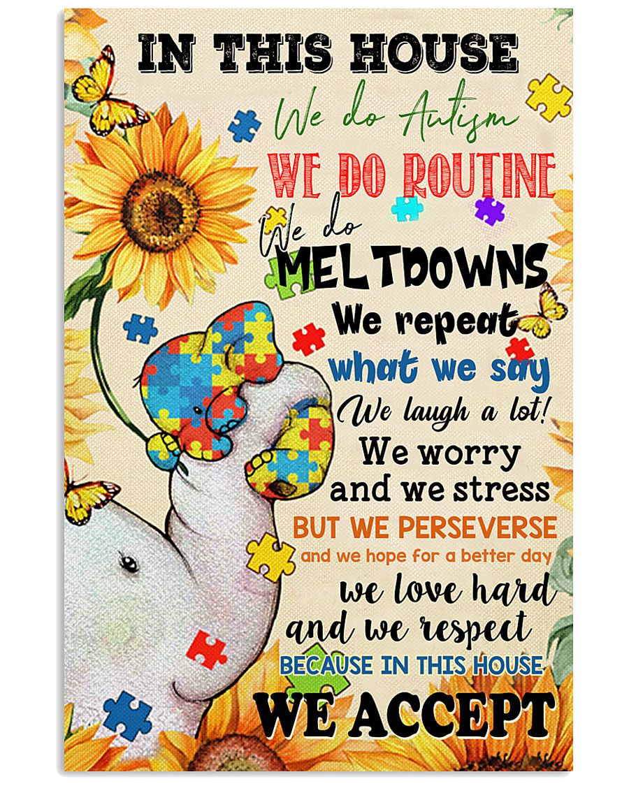 We Do Autism - Autism Awareness Poster 0921