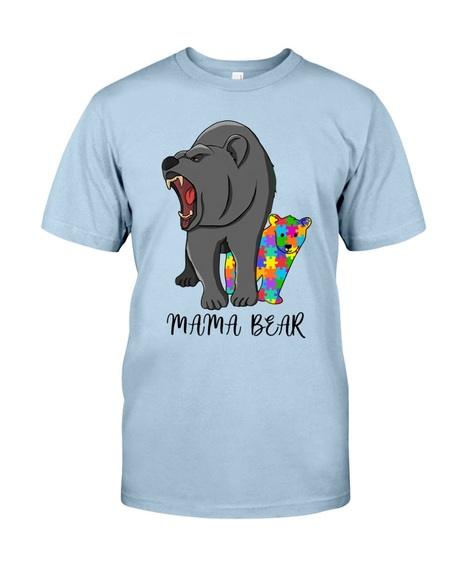 Mama Bear - Autism Awareness T-shirt and Hoodie 0520