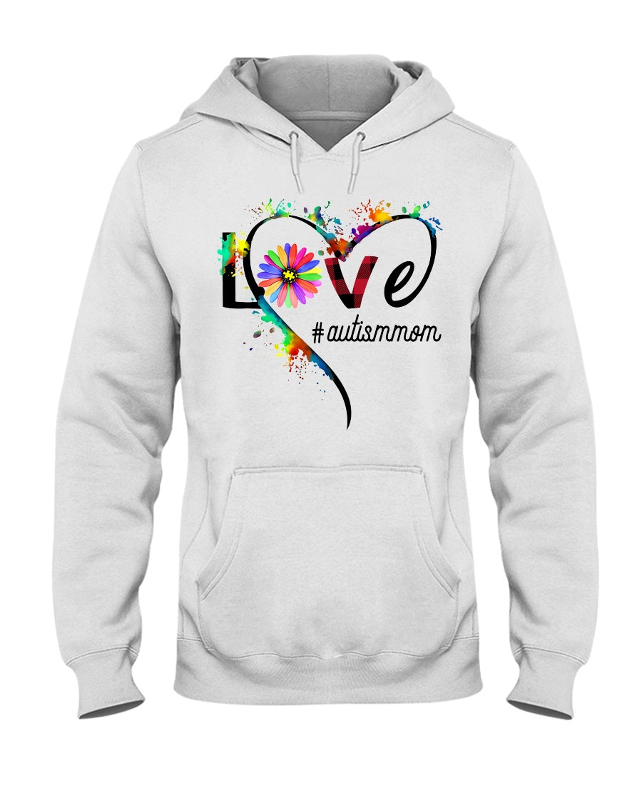 Love Is Love Autism Mom - Autism Awareness T-shirt and Hoodie 0520