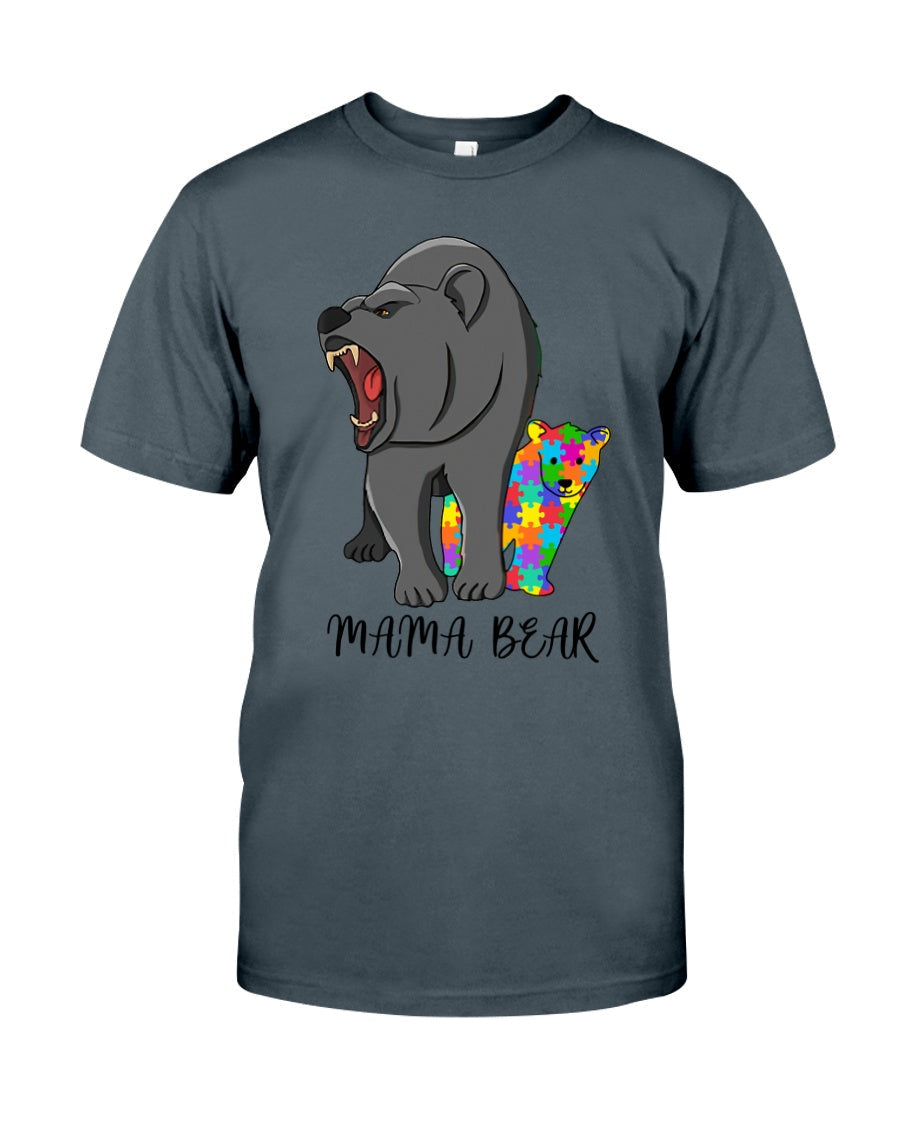 Mama Bear - Autism Awareness T-shirt and Hoodie 0520