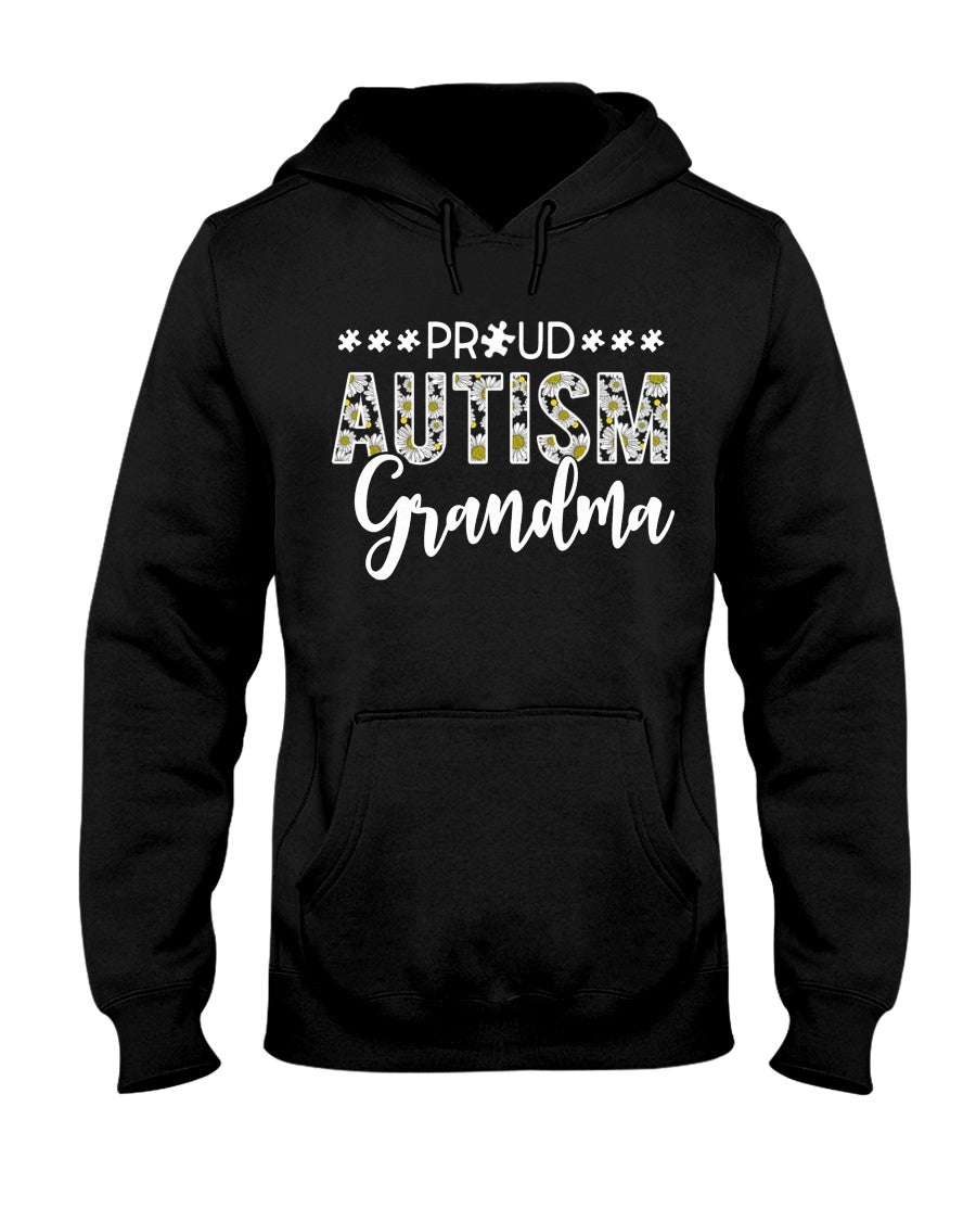 Proud Autism Grandma - Autism Awareness T-shirt and Hoodie 0921
