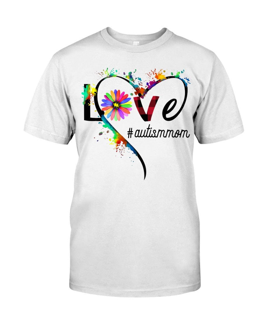 Love Is Love Autism Mom - Autism Awareness T-shirt and Hoodie 0520
