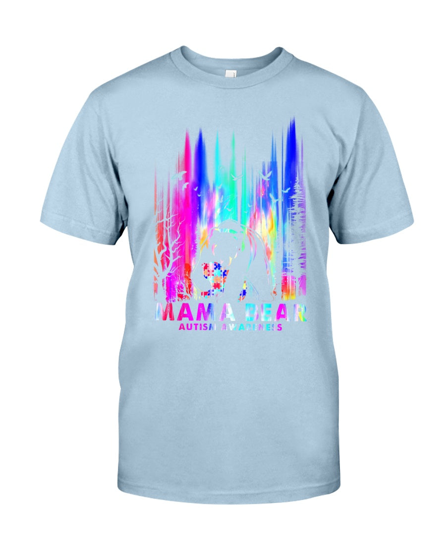 Mama Bear - Autism Awareness T-shirt and Hoodie 0520