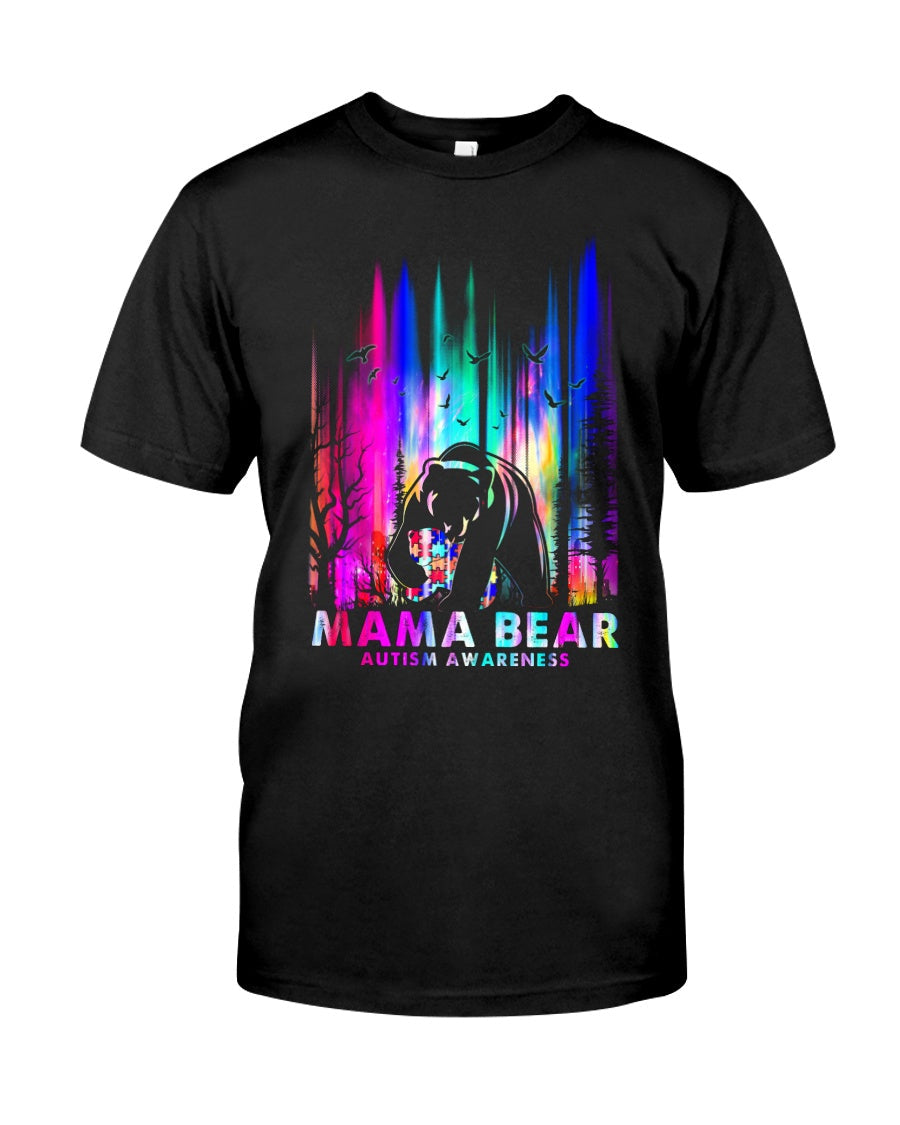 Mama Bear - Autism Awareness T-shirt and Hoodie 0520