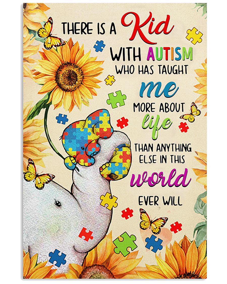 There Is A Kid - Autism Awareness Poster 0921