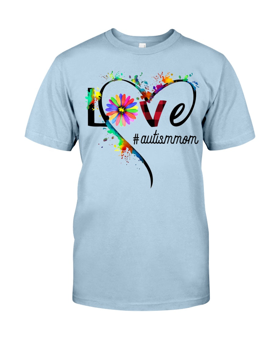 Love Is Love Autism Mom - Autism Awareness T-shirt and Hoodie 0520