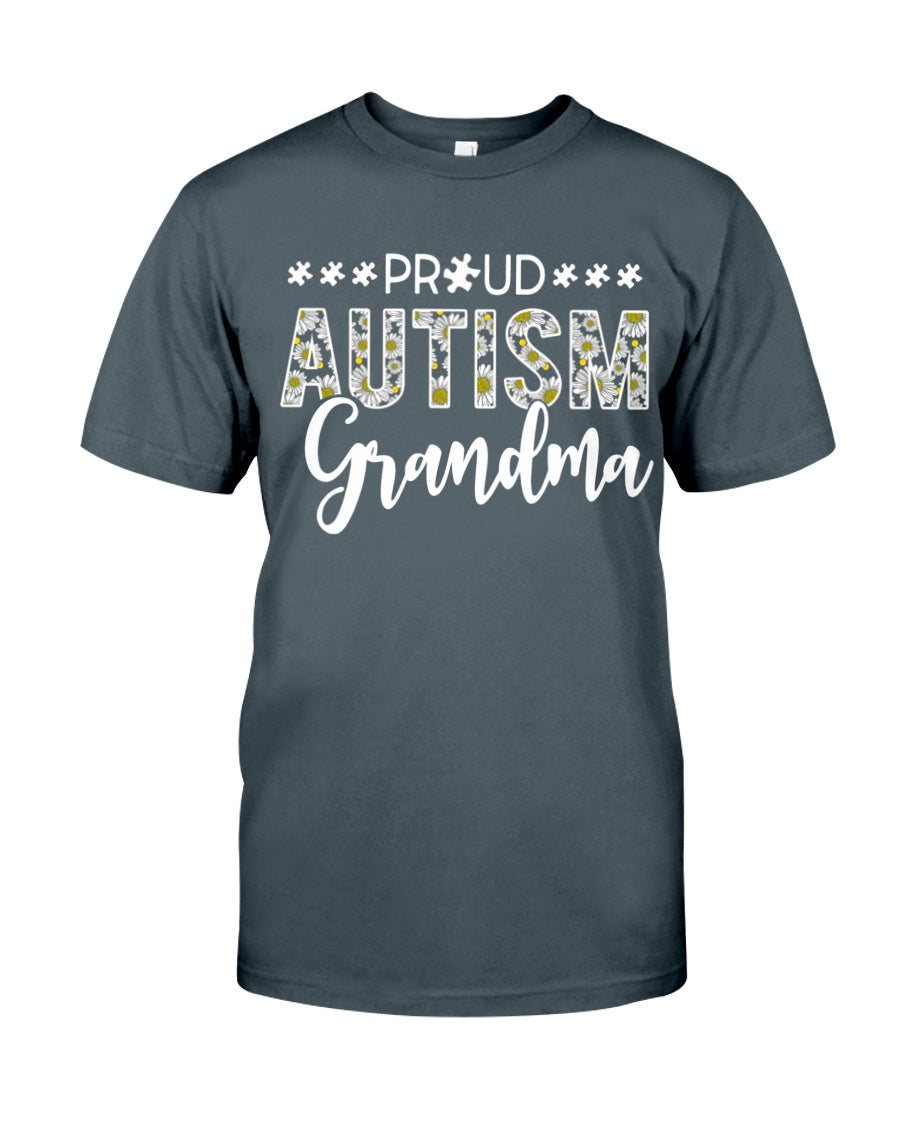 Proud Autism Grandma - Autism Awareness T-shirt and Hoodie 0921