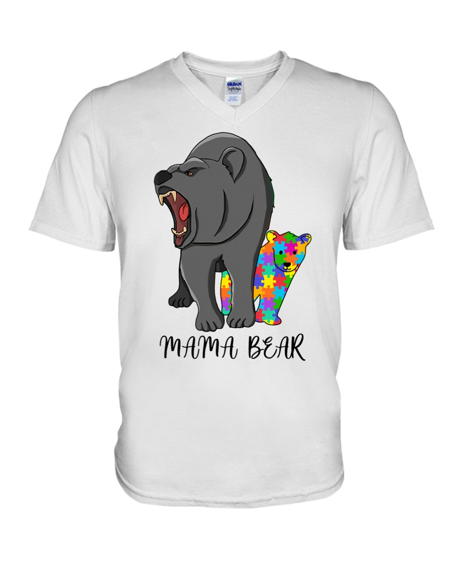 Mama Bear - Autism Awareness T-shirt and Hoodie 0520