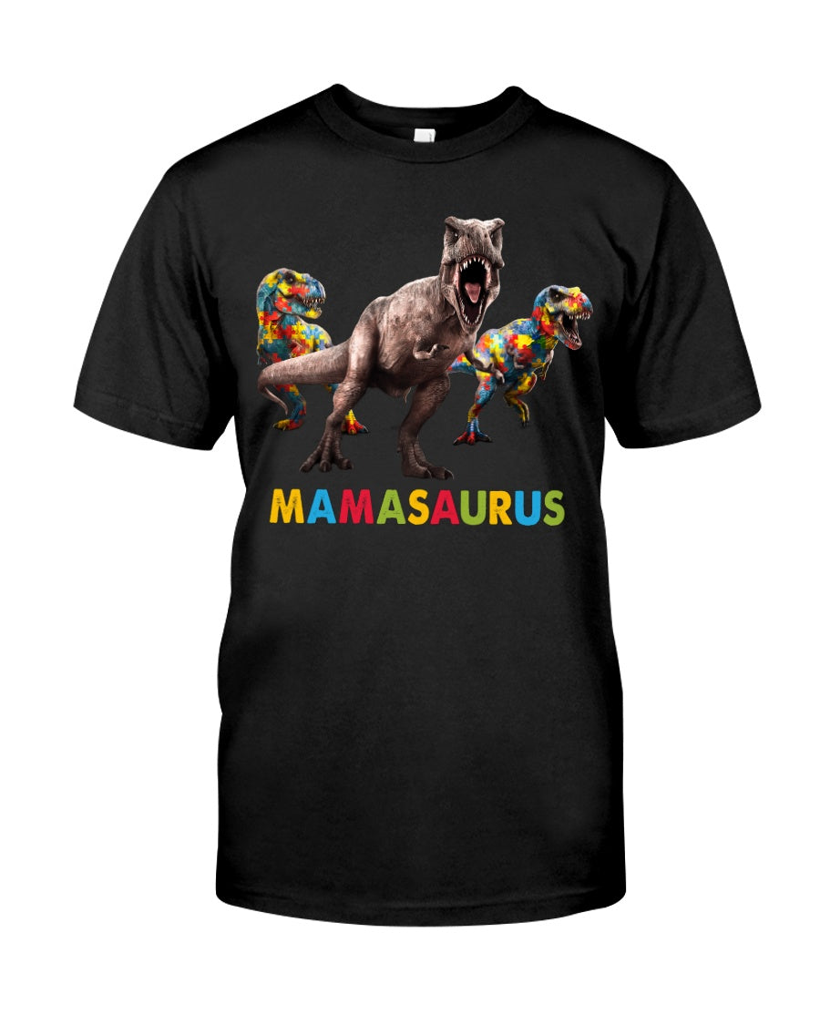 Mamasaurus - Autism Awareness T-shirt and Hoodie 0520