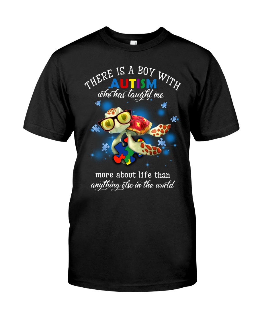 There Is A Boy With Autism - Autism Awareness T-shirt and Hoodie 0921