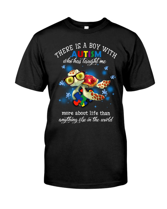 There Is A Boy With Autism - Autism Awareness T-shirt and Hoodie 0921