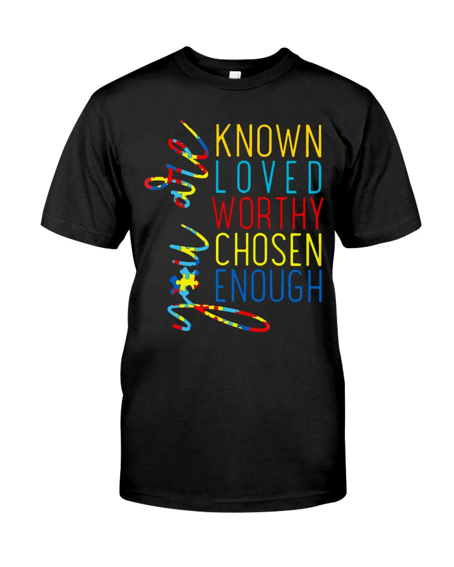 You Are Loved - Autism Awareness T-shirt and Hoodie 0520
