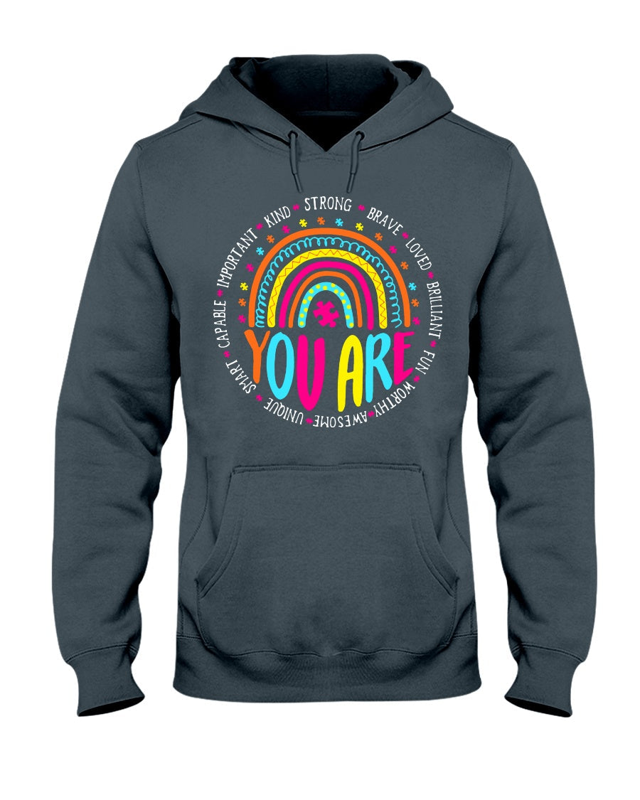 Love Needs No Words - Autism Awareness T-shirt and Hoodie 0921