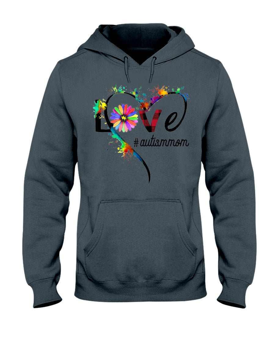Love Is Love Autism Mom - Autism Awareness T-shirt and Hoodie 0520