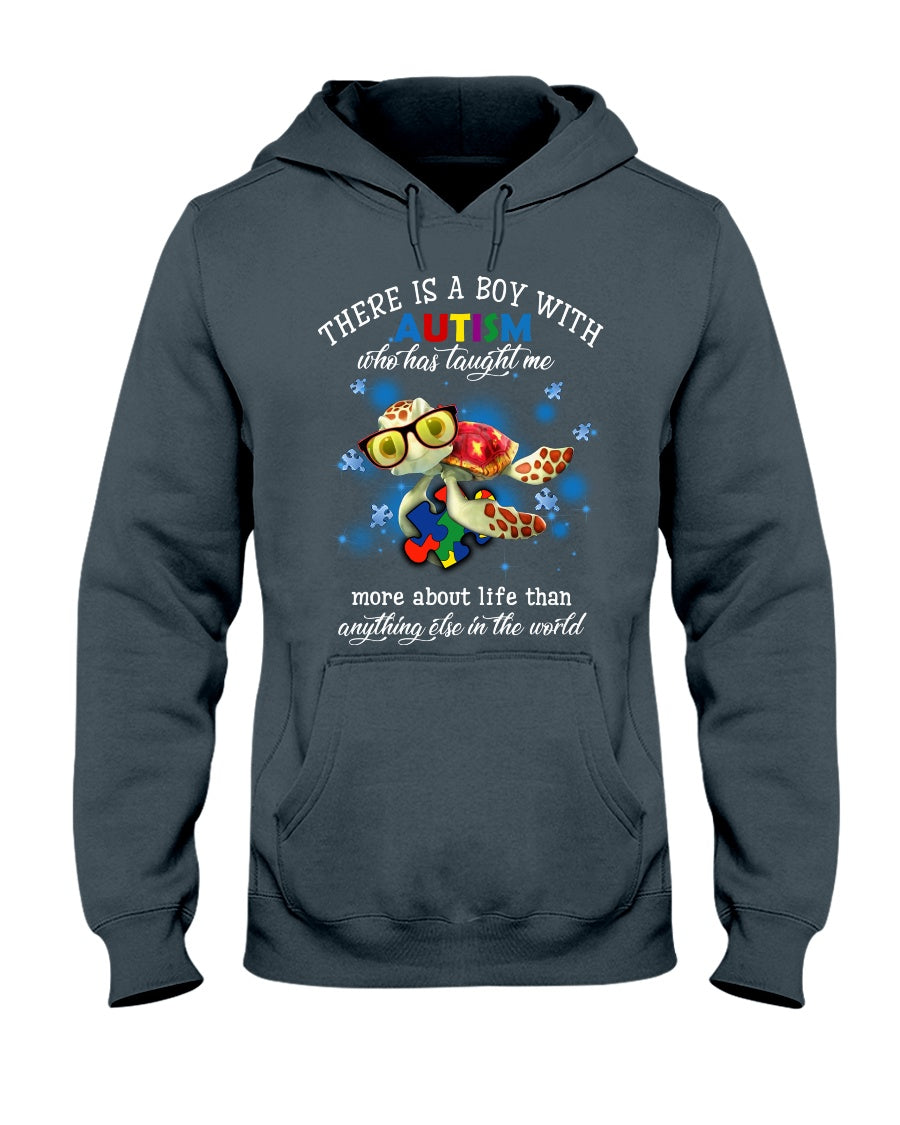 There Is A Boy With Autism - Autism Awareness T-shirt and Hoodie 0921
