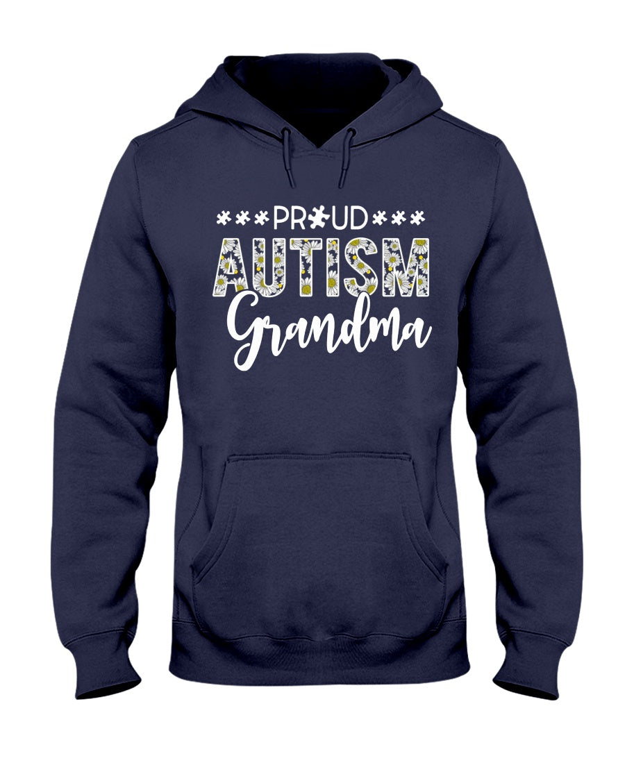 Proud Autism Grandma - Autism Awareness T-shirt and Hoodie 0921