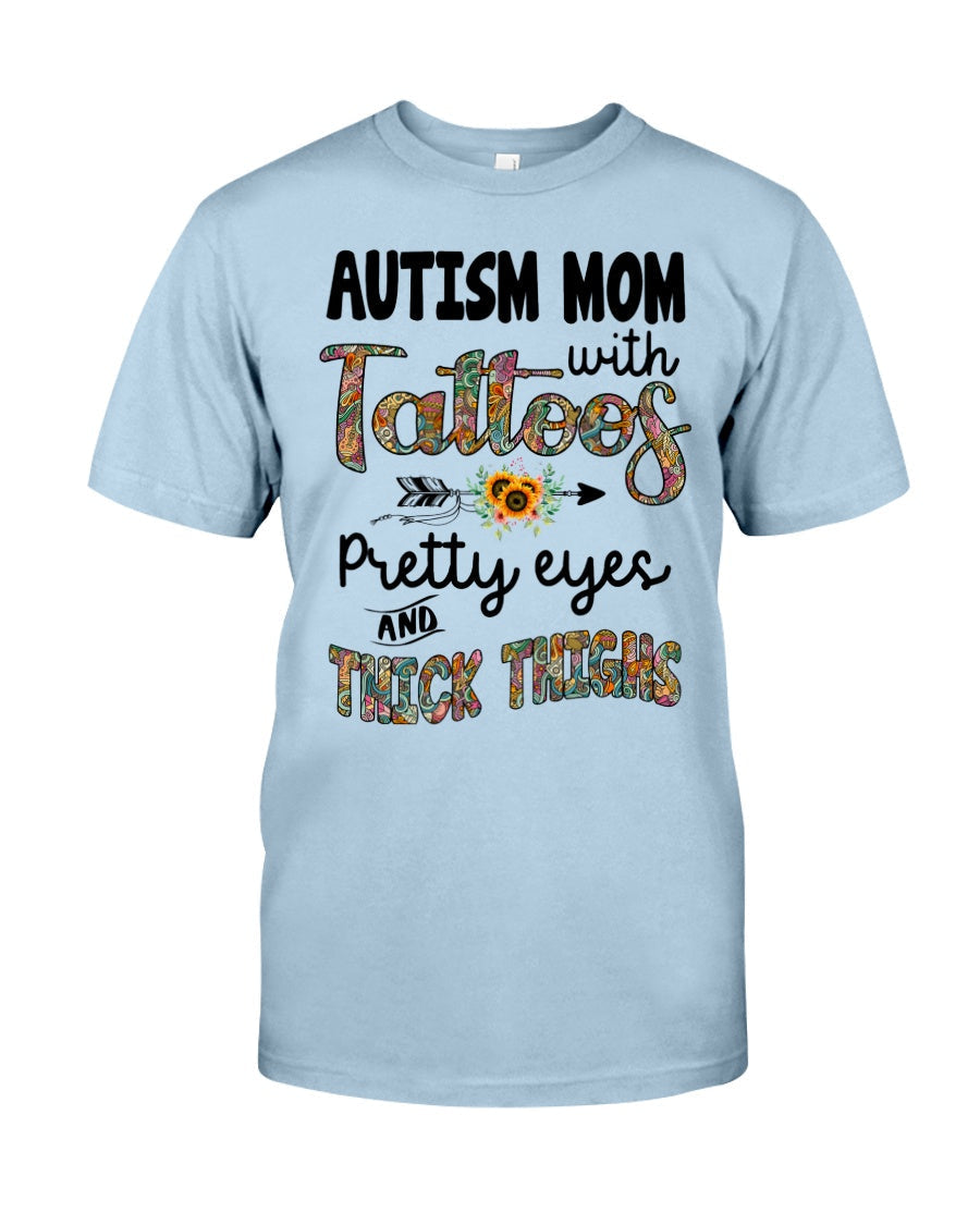 Proud Autism Mom - Autism Awareness T-shirt and Hoodie 0520