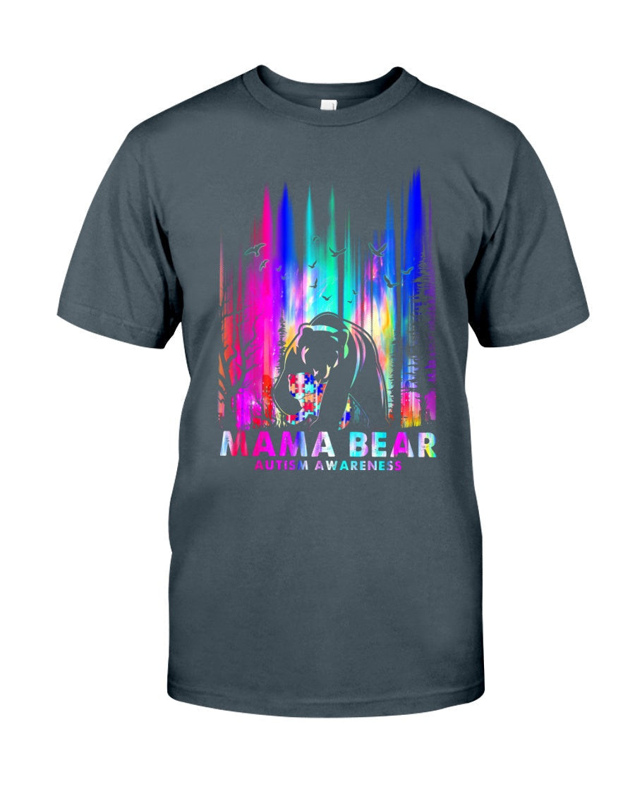 Mama Bear - Autism Awareness T-shirt and Hoodie 0520