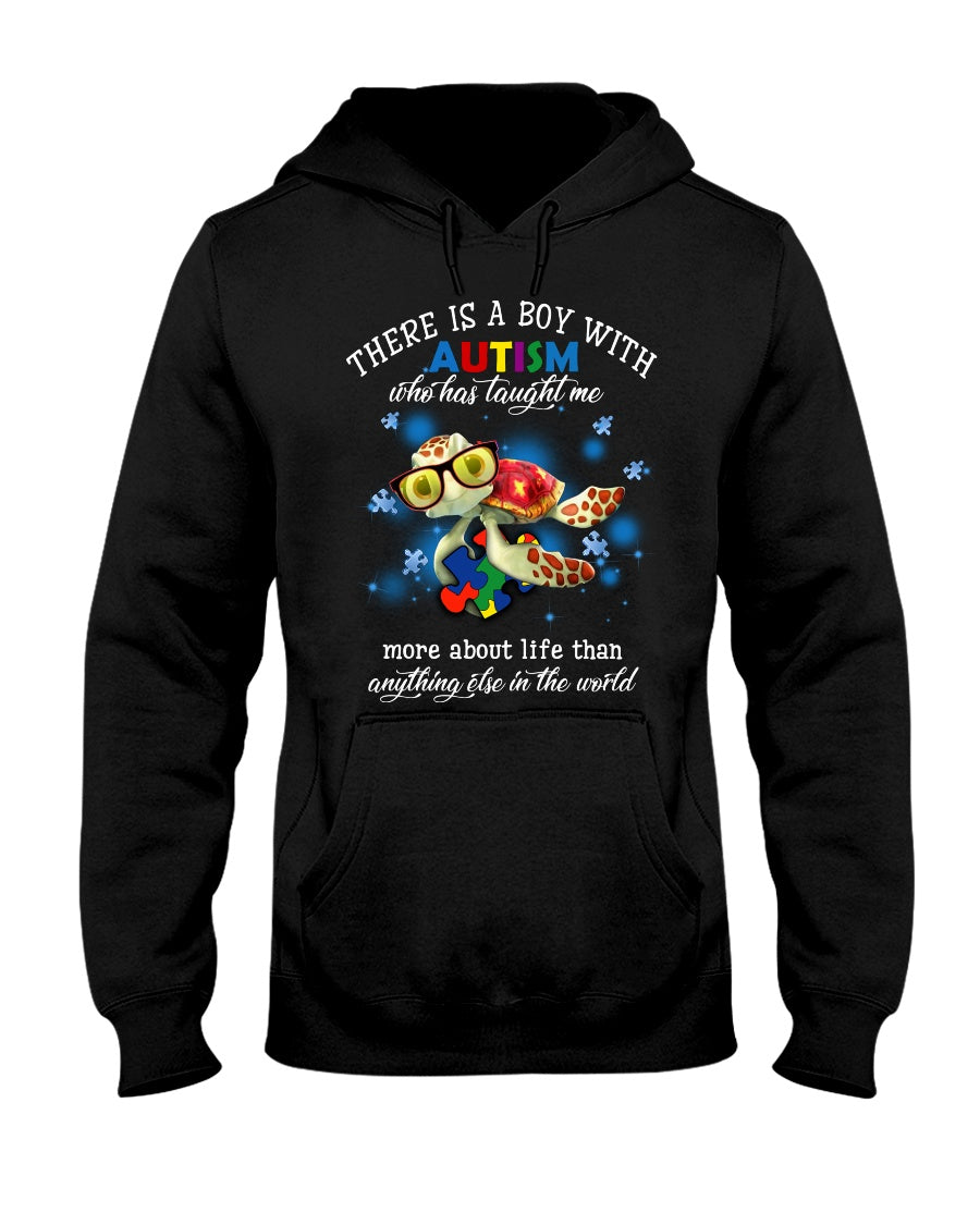 There Is A Boy With Autism - Autism Awareness T-shirt and Hoodie 0921