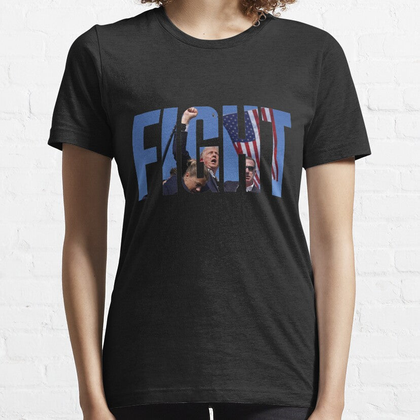 Never Surrender Shirt, Fight For America T-shirt, 2024 Rally Shirt T-shirt & Hoodie