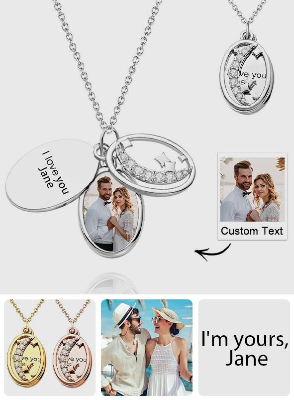 Personalized Engraved Multi-layer Star Rhinestone