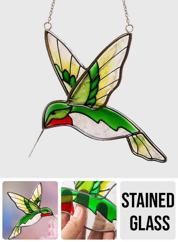 Stainglass Hummingbird