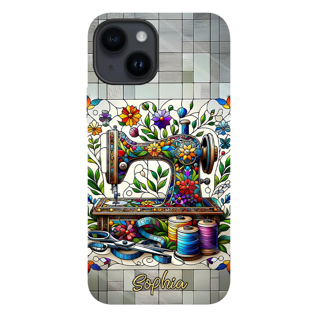 Love Sewing - Personalized Sewing Full Print Phone Case