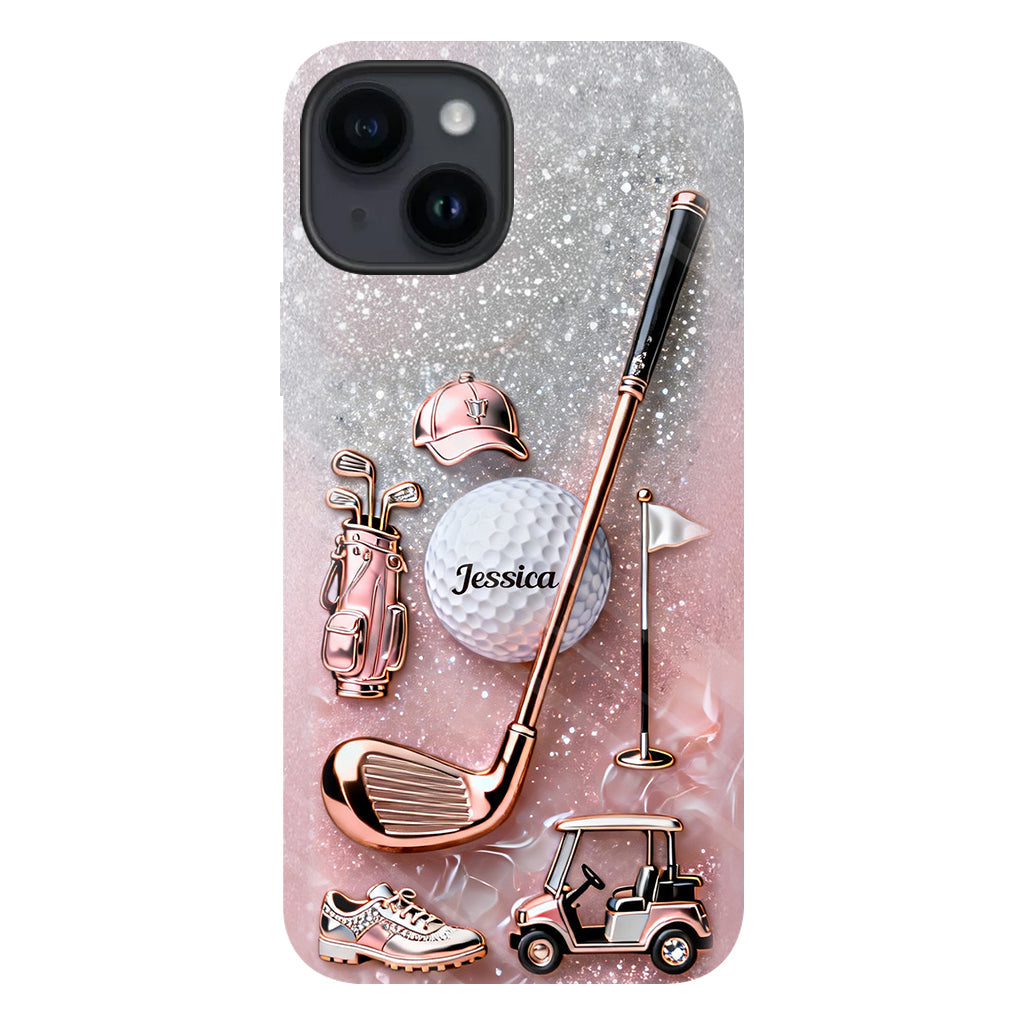 Love Golf - Personalized Golf Full Print Phone Case