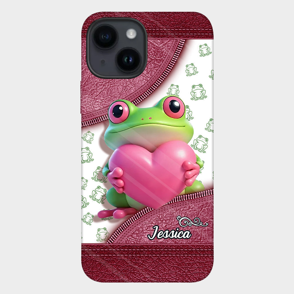 Love Frog - Personalized Frog Full Print Phone Case